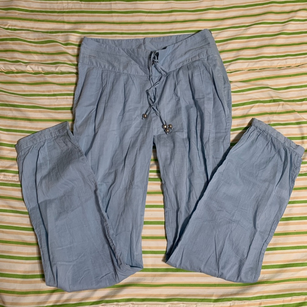 Calypso St. Barth Light Blue Pants🦋